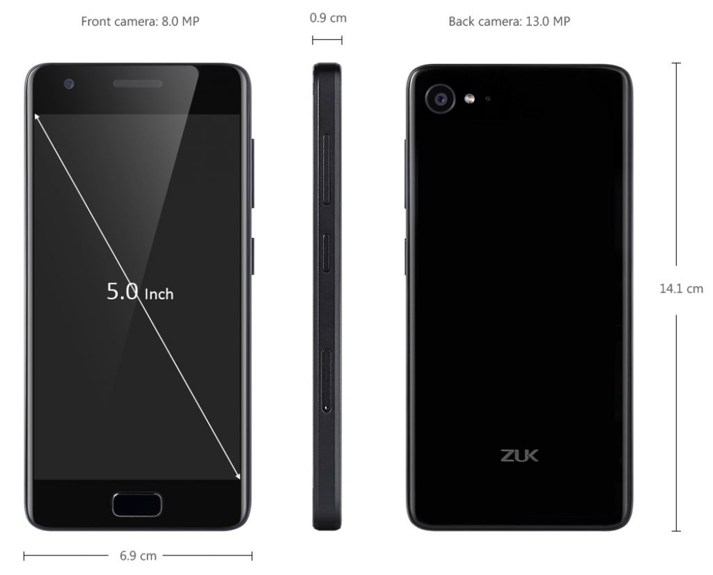 ZUK Z2 64GB ROM 4G Smartphone coupon presale