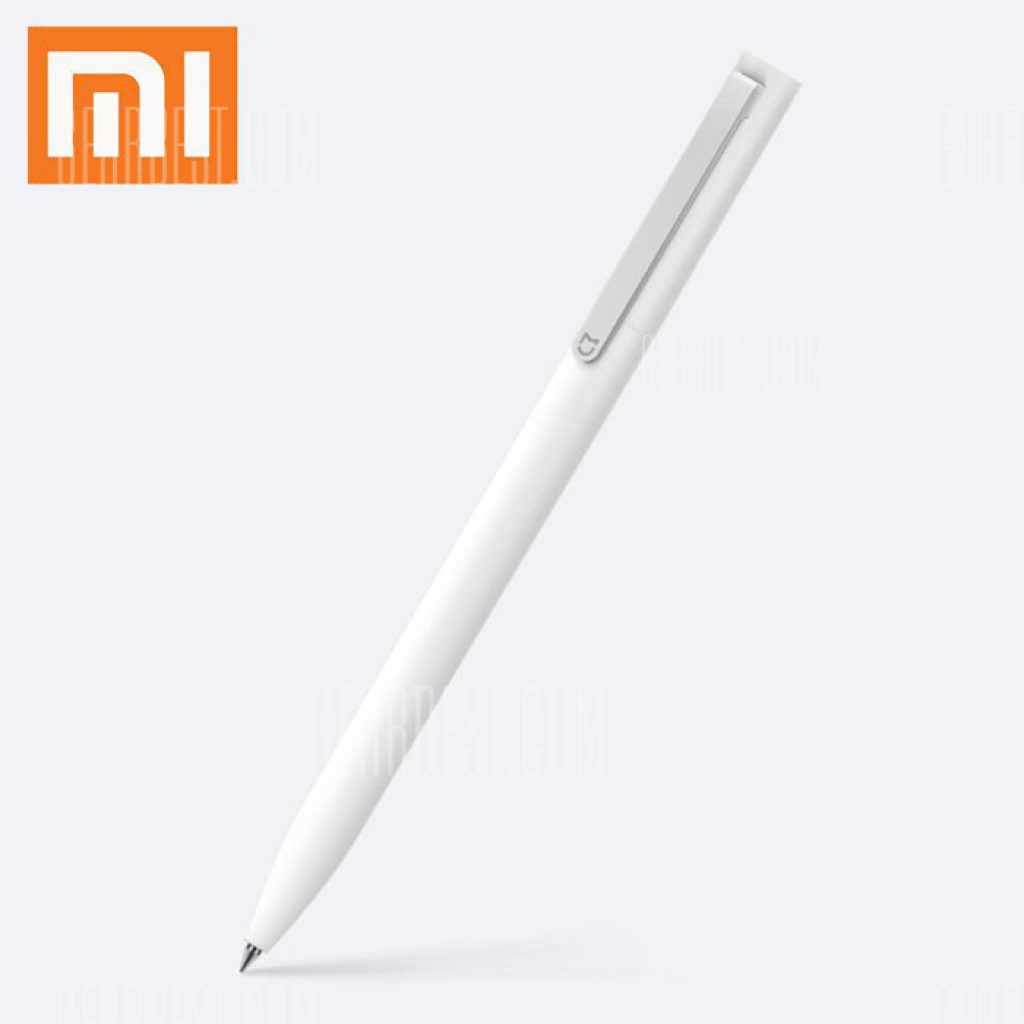 koolhydraat Correlaat Schrijf een brief $0.99 with coupon for Original Xiaomi Mijia 0.5mm Sign Pen White from  GearBest - China secret shopping deals and coupons