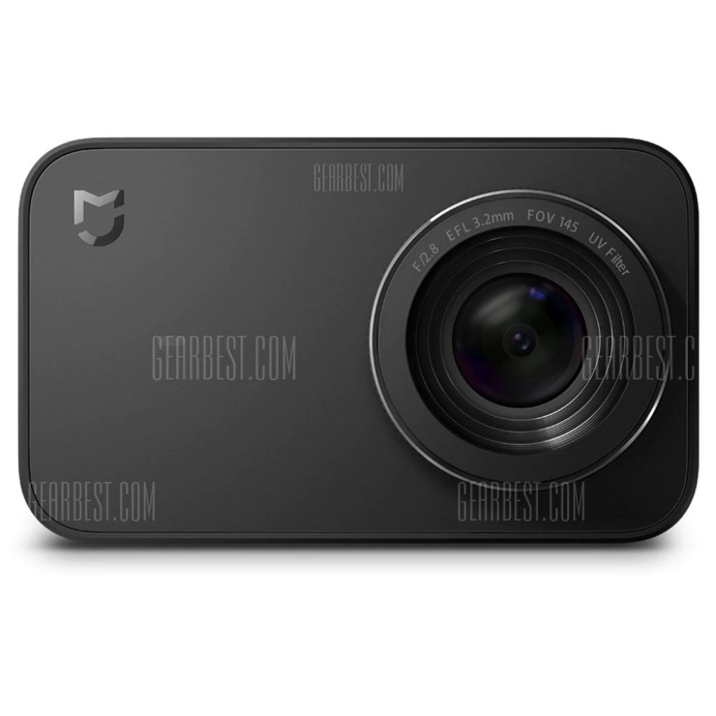gearbest, Xiaomi Mijia Camera Mini 4K 30fps Action Camera - BLACK