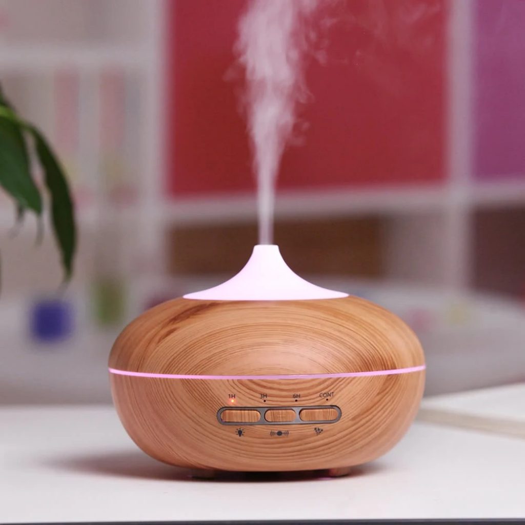 tomtop, 300ml Aroma Essential Oil Diffuser with Microwave Induction
