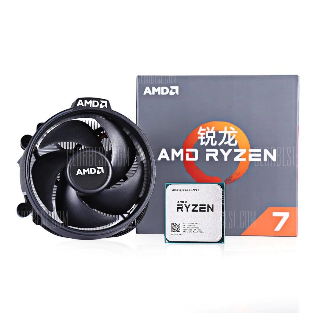 AMD Ryzen 7 1700X CPU, coupon, gearbest