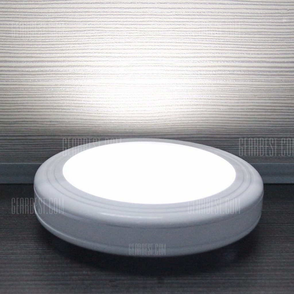 gearbest, Creative LED Motion Sensor Night Light - WHITE