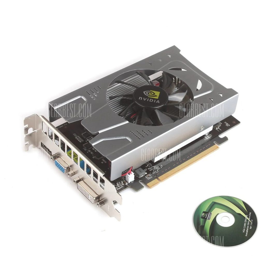 gearbest, Professional XZ - 07 NVIDIA GeForce GT730 2048MB 128Bit DDR3 PCI Express X16 Graphics Card with Cooler Fan