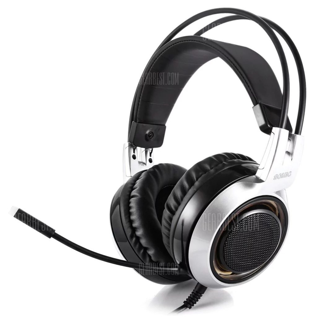 SOMIC G951 Smart Vibration Stereo Gaming Headphone gearbest