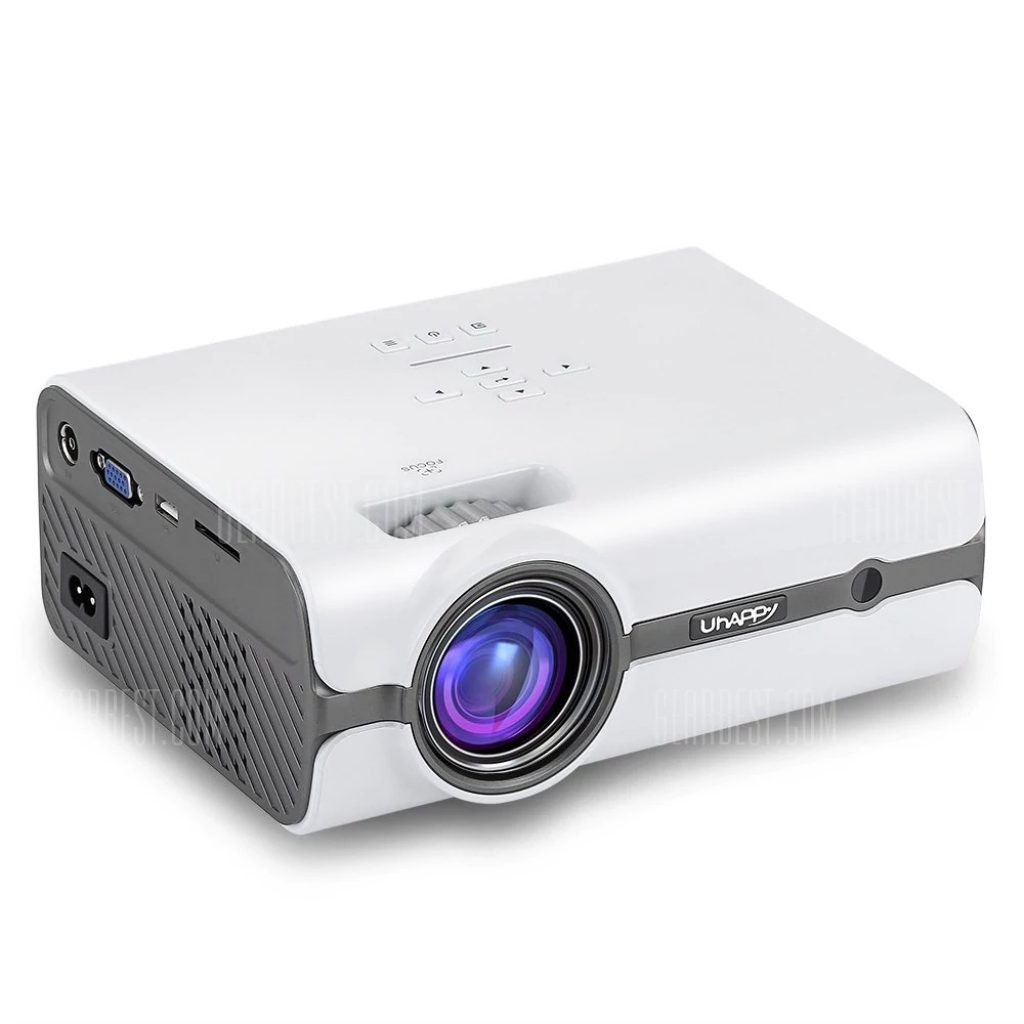 gearbest, Uhappy A11 LCD 2000 Lumens Home Theater Mini Projector