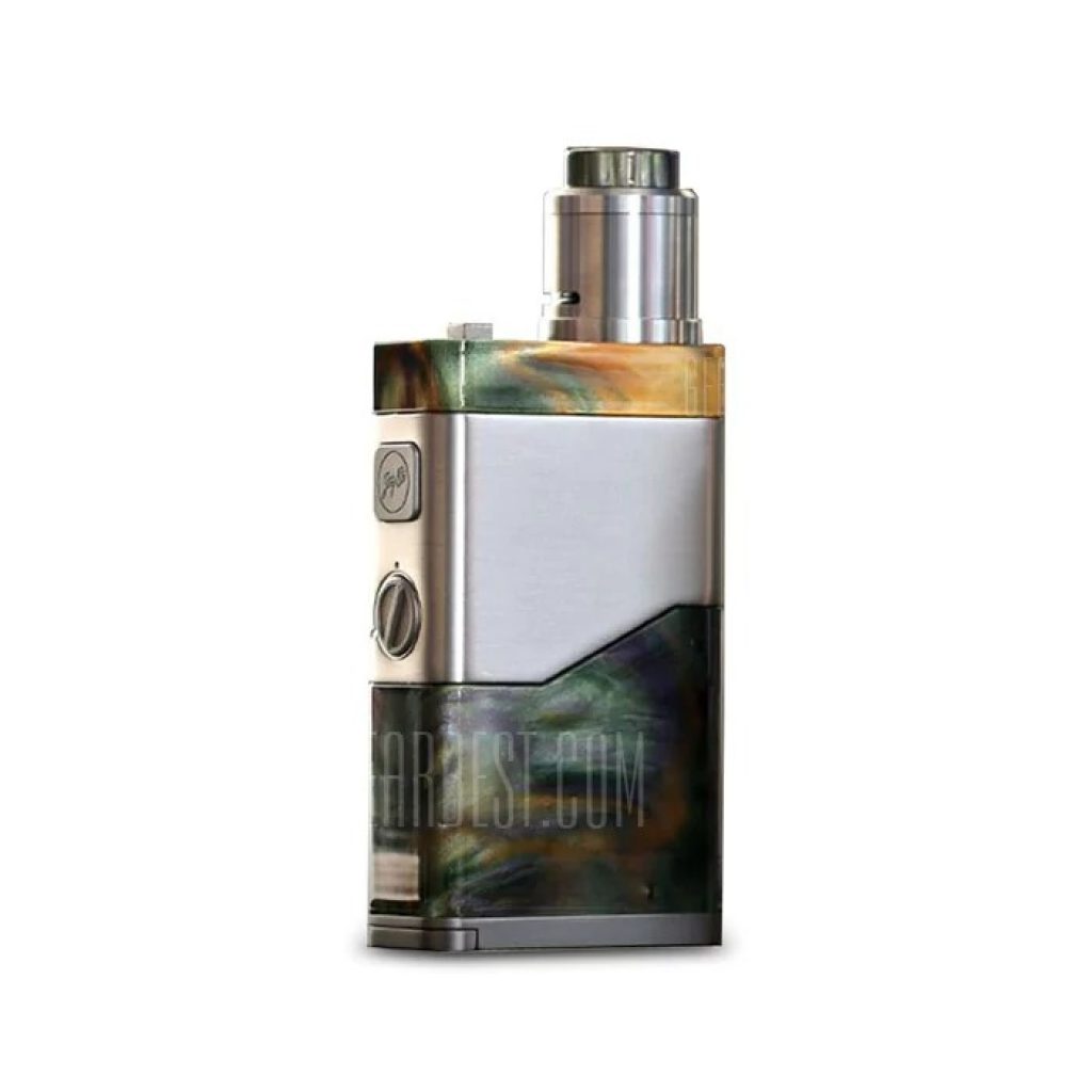 gearbest, WISMEC Luxotic NC 250W 20700 Kit with Guillotine V2 RDA - GREEN