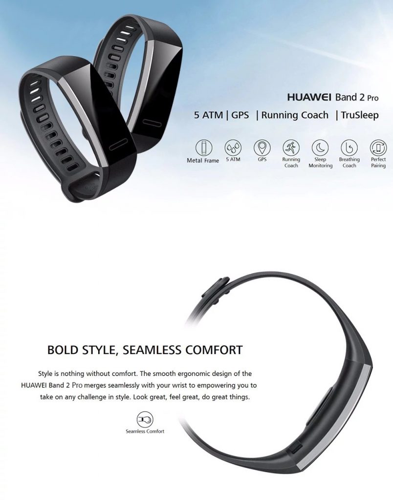 gearbest, Huawei Band 2 Pro GPS Sports Smart Bracelet