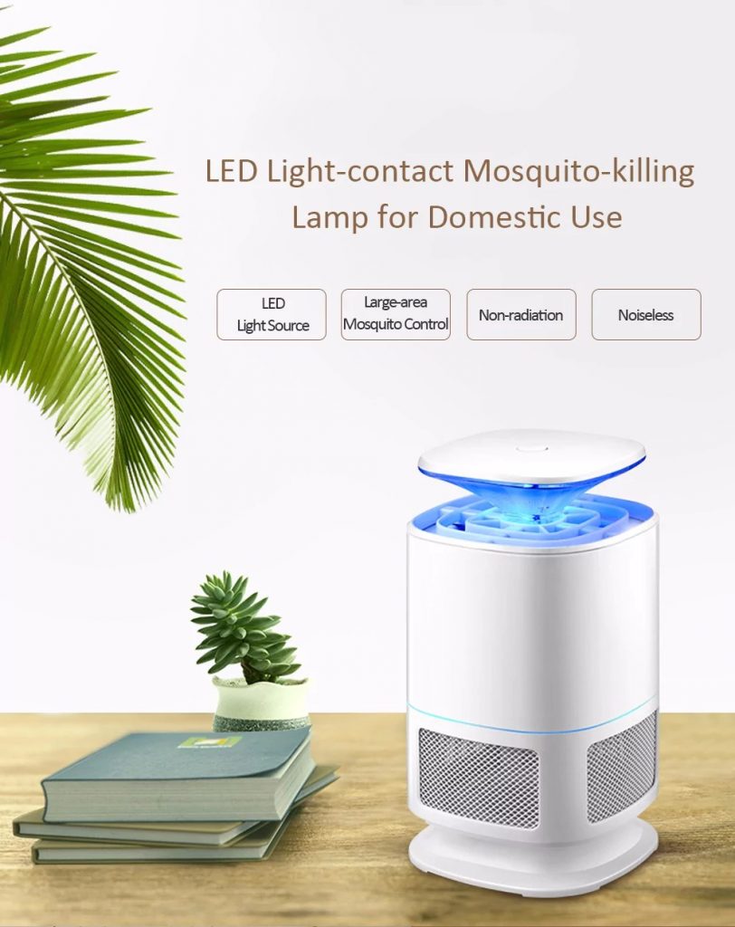 gearbest, LED Electric Mosquito Killer Lamp Indoor Bug Zapper