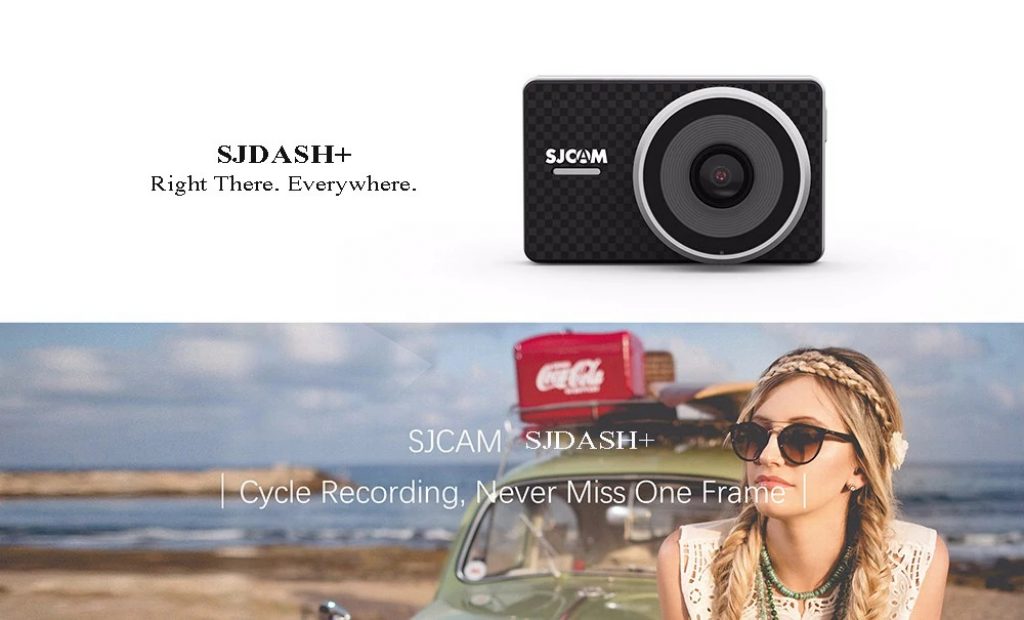 gearbest, SJCAM SJDASH+ Dash Camera ADAS Dashboard Car DVR