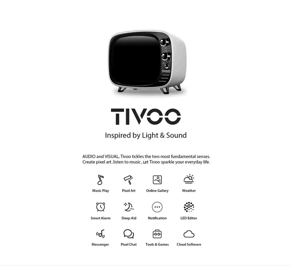 gearbest, DIVOOM Tivoo Retro Mini Bluetooth Soundbox