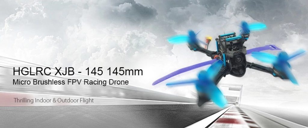 gearbest, HGLRC XJB - 145 145mm Micro FPV Racing Drone
