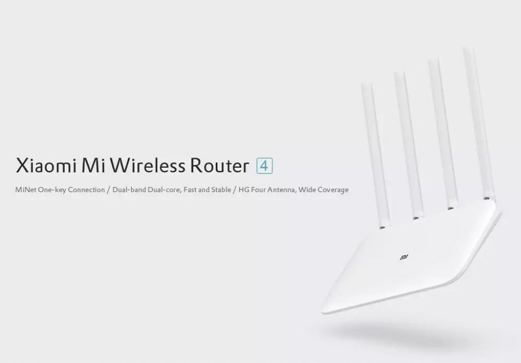 gearbest, Original Xiaomi Mi Router 4 - WHITE