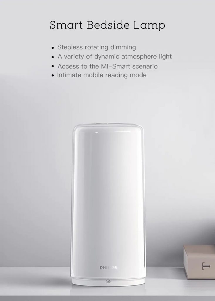 gearbest, Philips Zhirui Smart Bedside Lamp