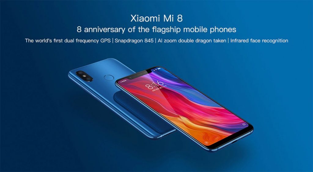 coupon, gearbest, Xiaomi Mi 8 4G Phablet