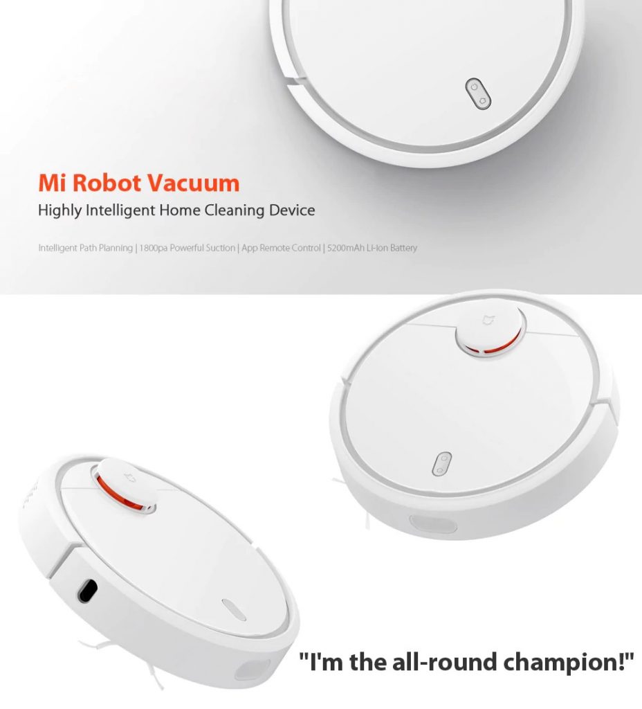 coupon, geekbuying, Xiaomi Mi Robot Vacuum Cleaner Robot