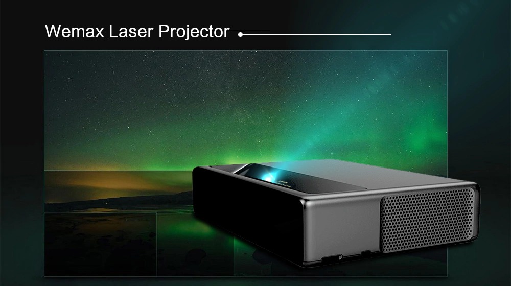 banggood, coupon, gearbest, Xiaomi WEMAX ONE MJJGYY01FM Ultra Short Throw 7000 ANSI Lumens Laser Projector