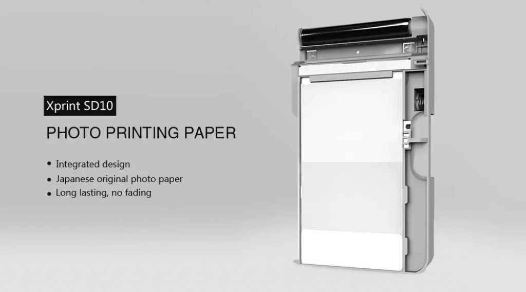 gearbest, Xprint SD10 Photo Printing Paper 2 Set