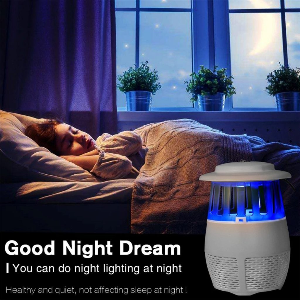 gearbest, YWXLight USB Non-toxic LED Insect Fly KillerElectronic Mosquito Trap Lamp