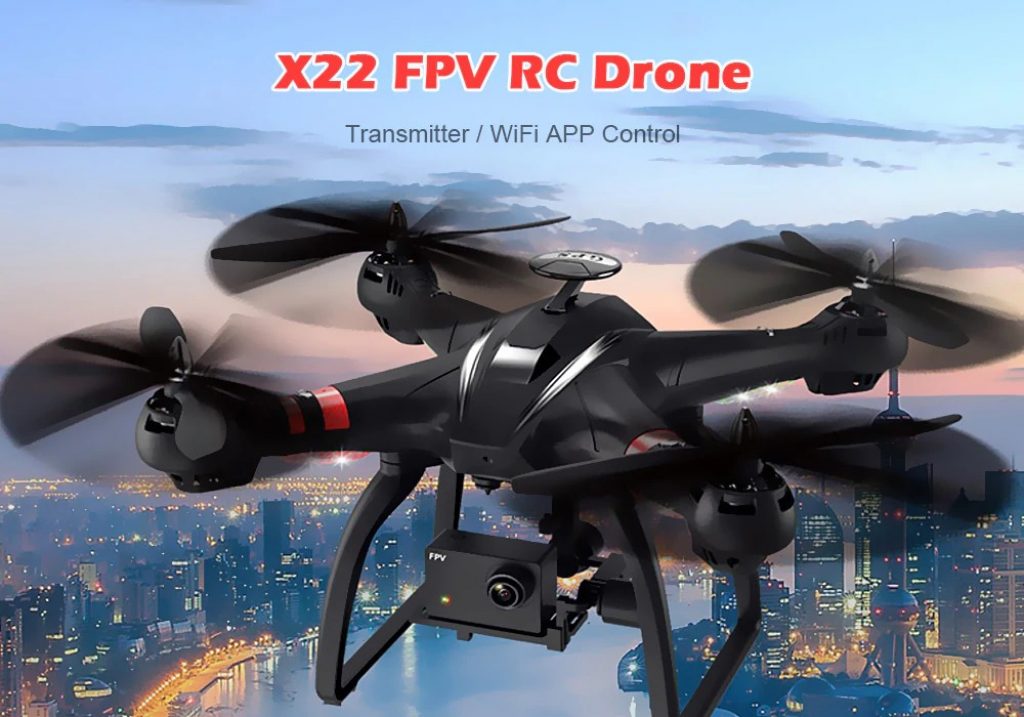 coupon, gearbest, BAYANGTOYS X22 1080P WiFi FPV RC Drone