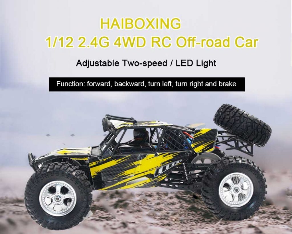 coupon, gearbest, HAIBOXING 12895 4WD RC Off-road Car