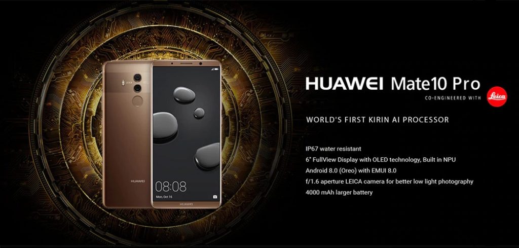 coupon, geabrest, HUAWEI Mate 10 Pro 4G Phablet Global Version