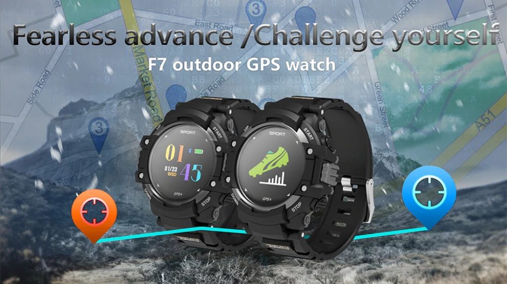 coupon, gearbest, NO.1 F7 Smart Watch