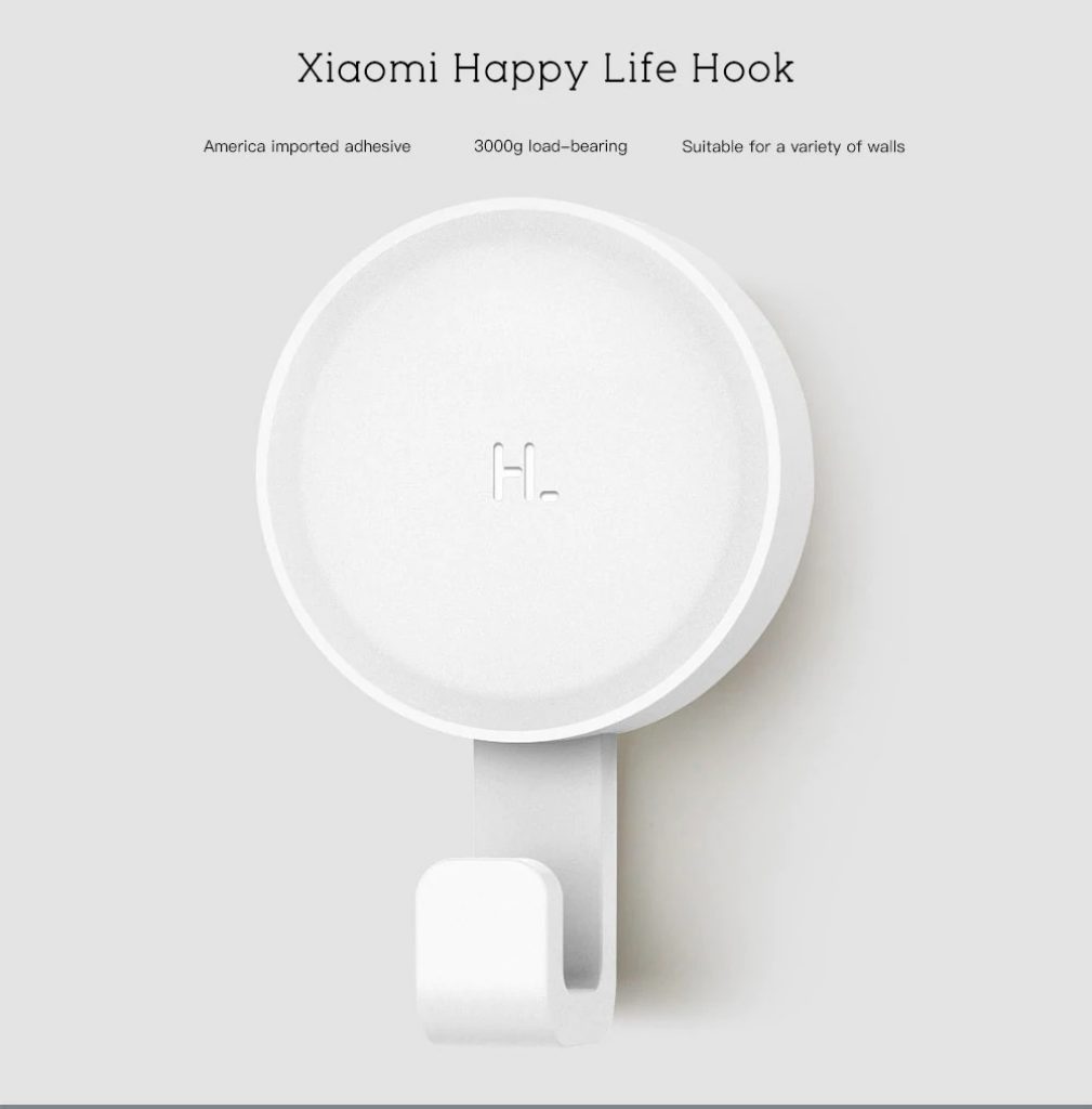 coupon, geabrest, Xiaomi Happy Life Hook 6pcs
