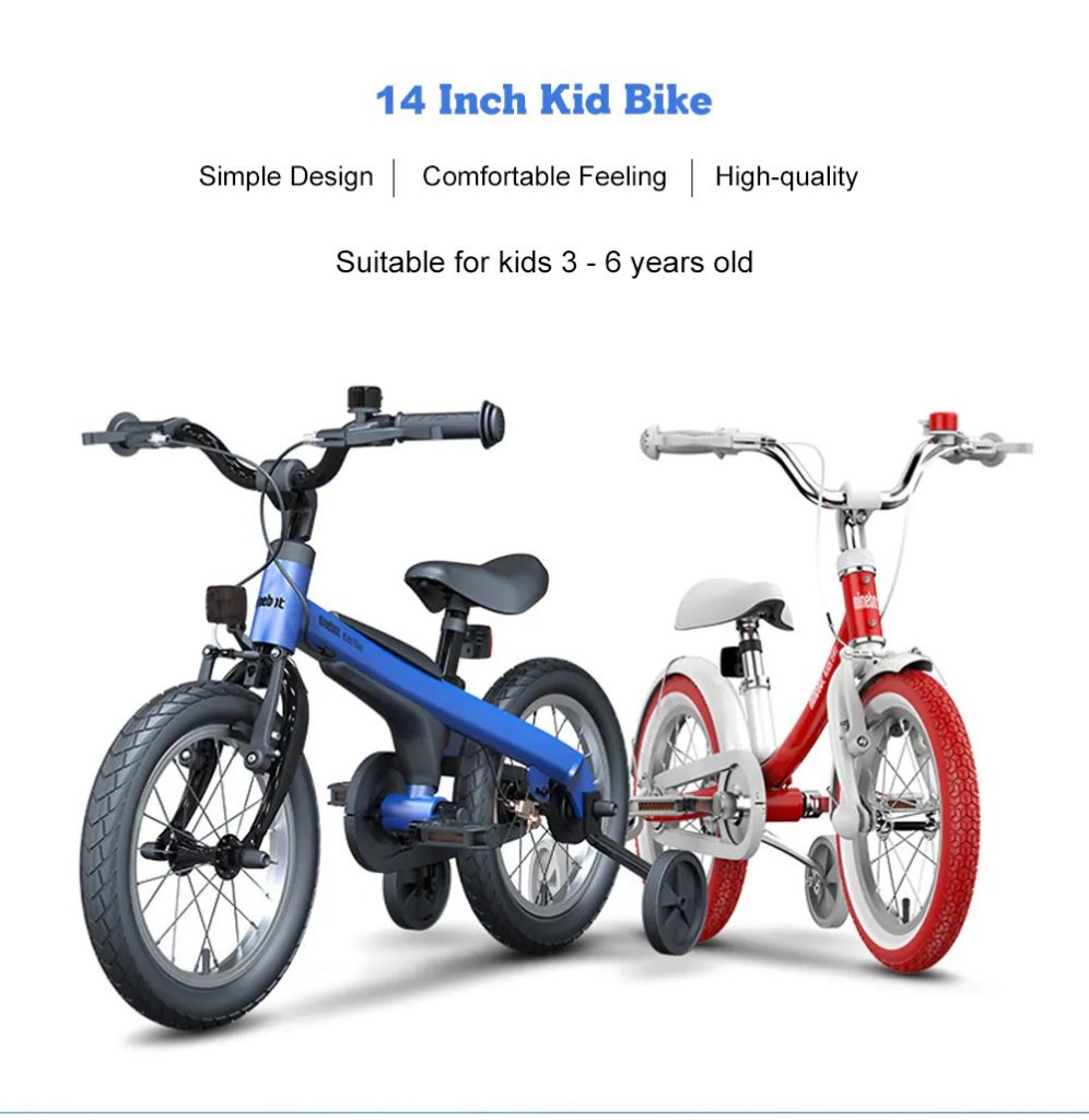 coupon, gearbest, Xiaomi Ninebot Kids Sport Bike from Xiaomi Mijia - OCEAN BLUE
