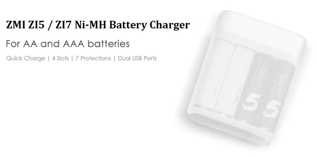 coupon, gearbest, Xiaomi ZMI USB Battery Charger