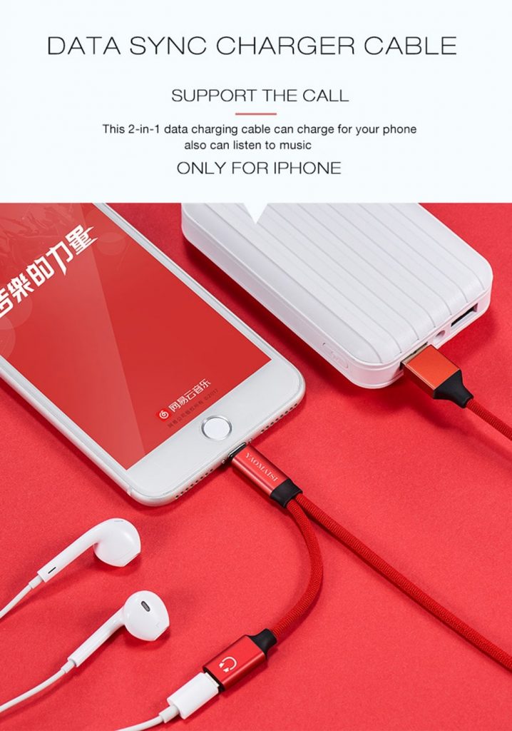 coupon, gearbest, YAOMAISI Durable USB Cable for iPhone