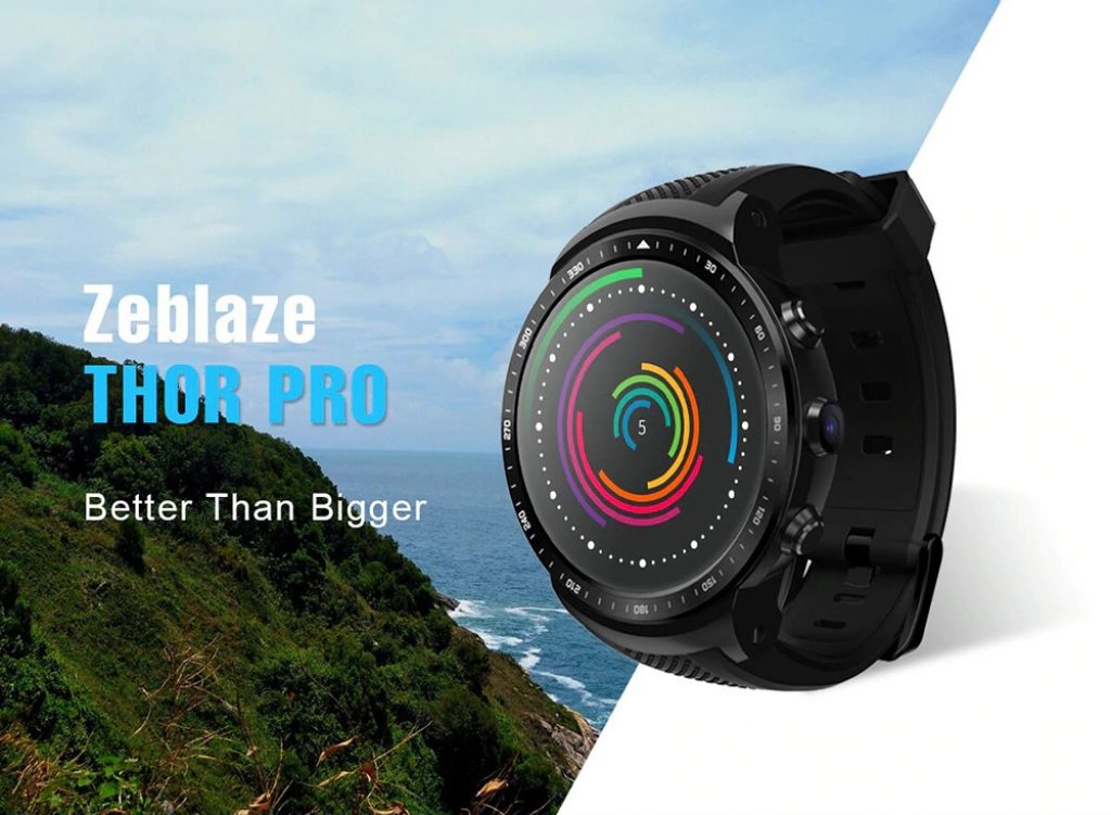 coupon, gearbest, Zeblaze THOR PRO 3G Smartwatch Phone