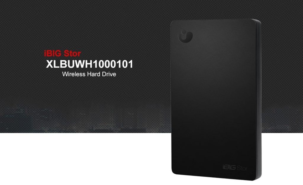 coupon, gearbest, iBIG Stor XLBUWH1000101 2.5 inch 2TB Wireless Hard Drive