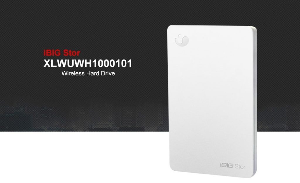 coupon, gearbest, iBIG Stor XLWUWH1000101 2.5 inch 1TB Wireless Hard Drive