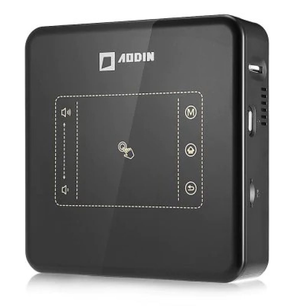 coupon, gearbest, AODIN D013 Smart Portable Projector 150ANSI Lumens