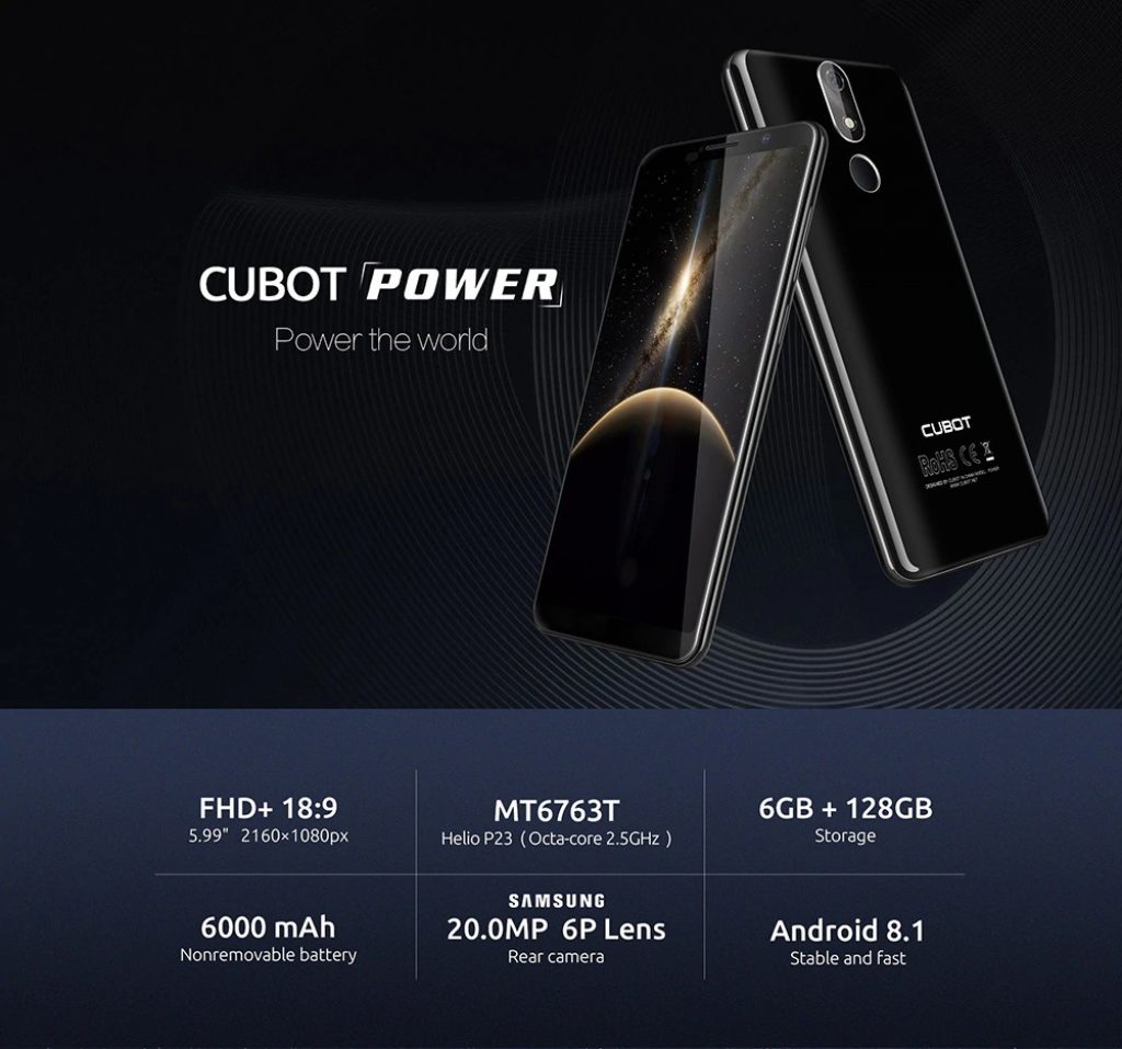 coupon, gearbest, CUBOT POWER 4G Phablet