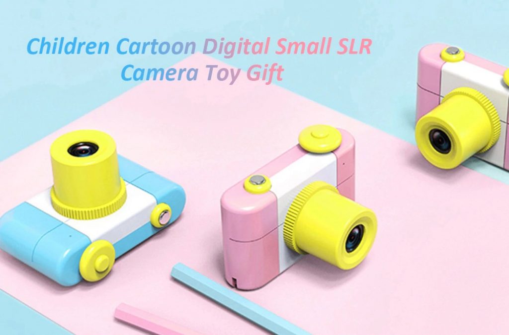 coupon, gearbest, Children Cartoon Digital Small SLR Camera Toy Gift