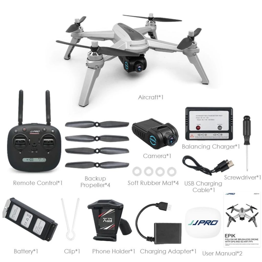 coupon, tomtop, JJPRO X5 EPIK 1080P RC Drone Quadcopter