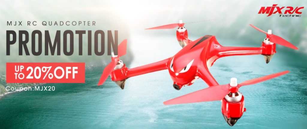 coupon, banggood, MJX RC Quadcopter Drone Promotion