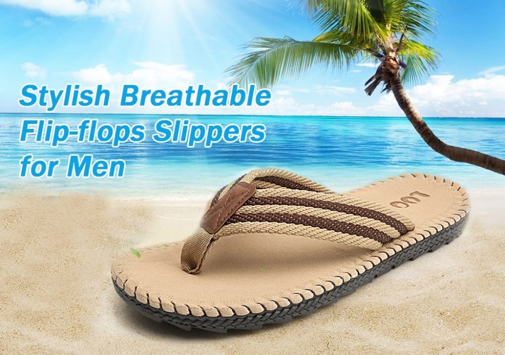 gearbest, coupon, Men Casual Beach Breathable Slippers