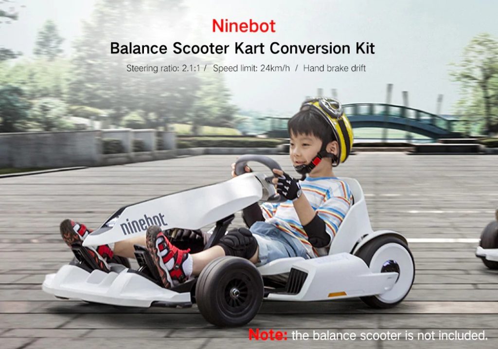 coupon, gearbest, Ninebot N4MZ98 Balance Scooter Kart Conversion Kit