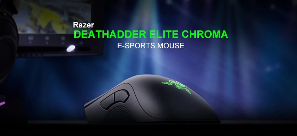 coupon, gearbest, Razer DEATHADDER ELITE CHROMA Mechanical Mouse