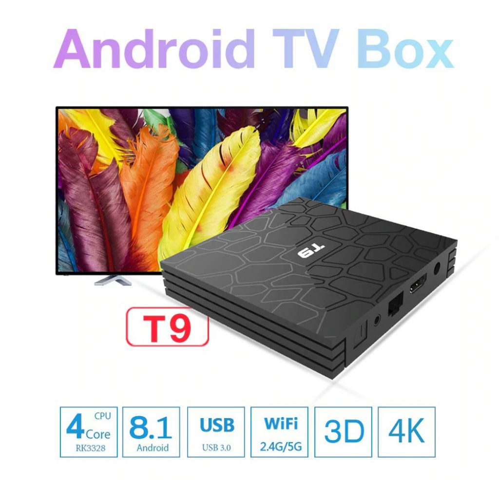 T9 TV Box, coupon, gearbest