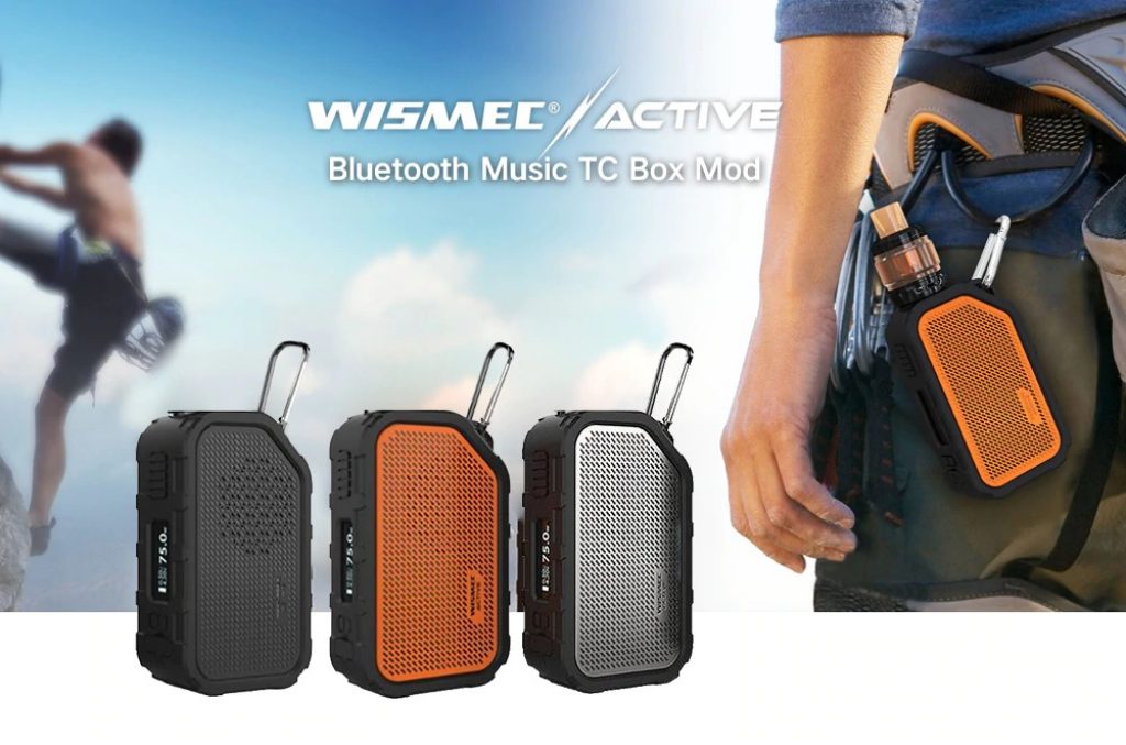 coupon, gearbest, WISMEC Active Bluetooth Music TC Box Mod