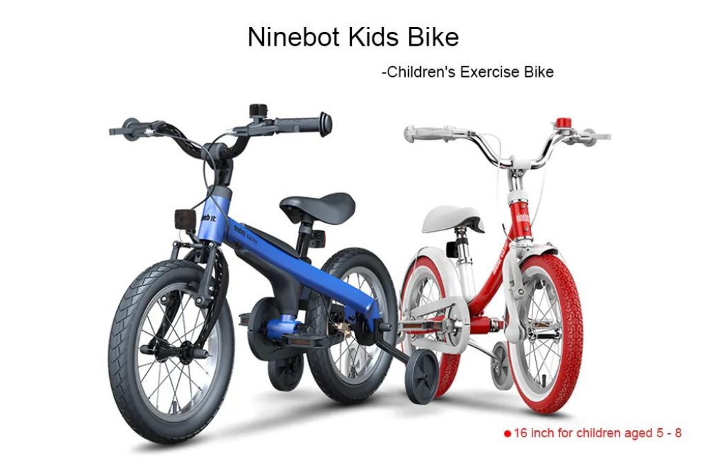 coupon, gearbest, Xiaomi Ninebot Kids Bike Double Disc Brakes Children Bicycle