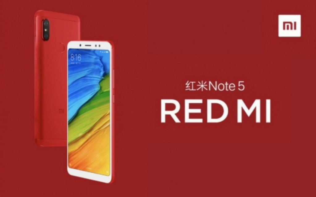 coupon, banggood, Xiaomi Redmi Note 5 Global Version 4GB 64GB Smartphone Red