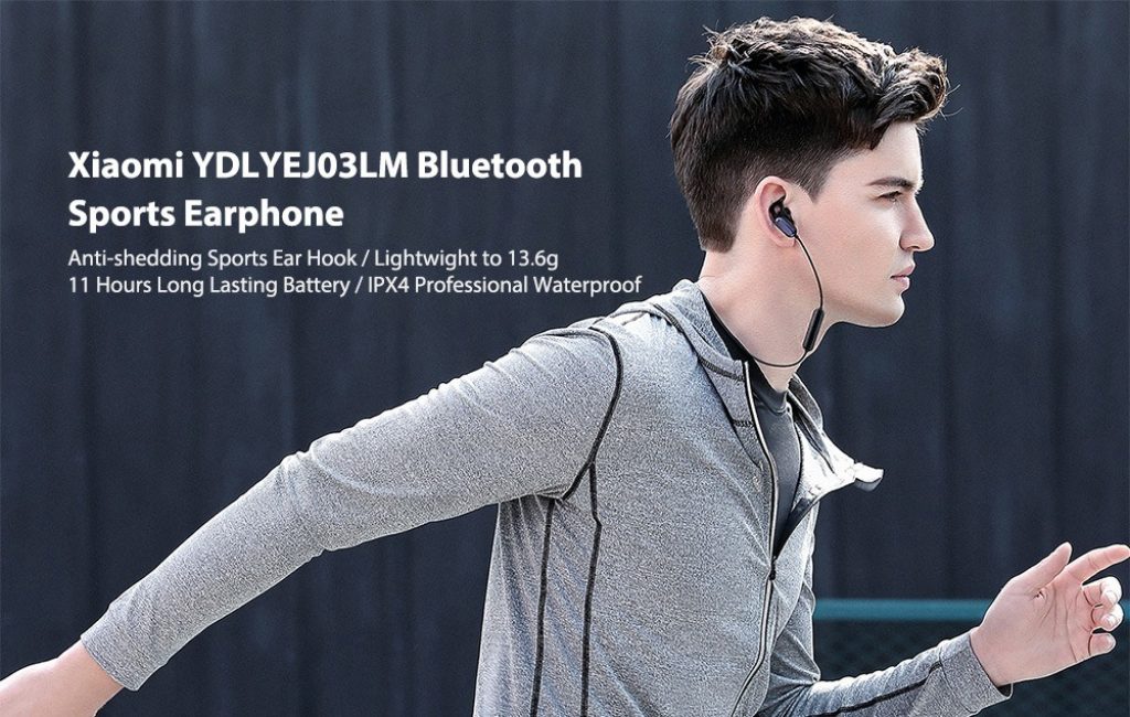 coupon, gearbest, Xiaomi YDLYEJ03LM In-ear Sports Earphone Bluetooth Earbuds