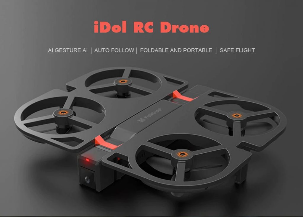 coupon, gearbest, Youpin Foldable HD 1080P FPV iDol RC Drone
