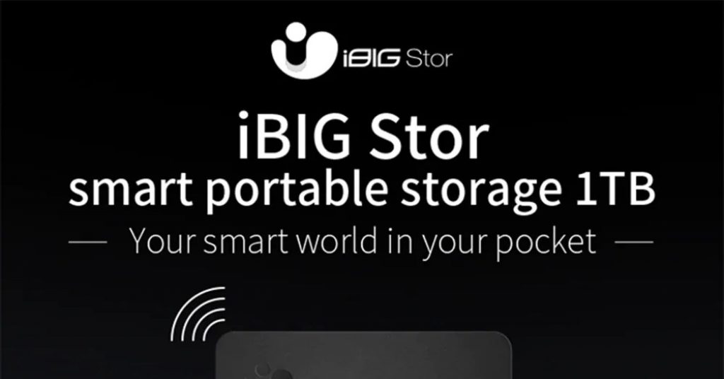 coupon, gearbest, iBIG Stor WiFi + USB3.1 Portable 2.5 inch Hard Drive 1TB