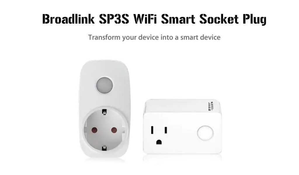 coupon, gearbest, Broadlink SP3S WiFi Smart Socket Plug
