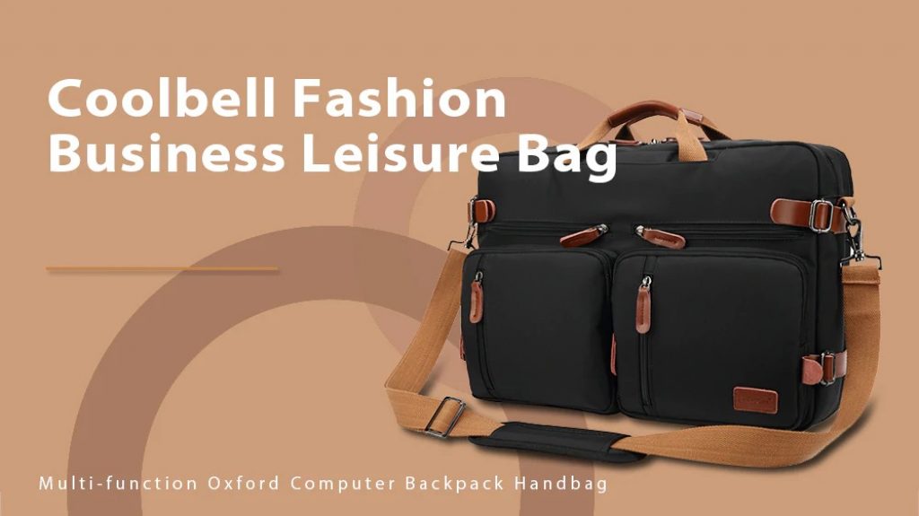 coupon, gearbest, Coolbell 5005 Oxford Computer Bag Business Backpack